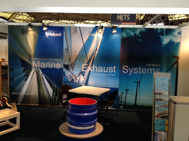 Exhibition graphics for Halyard