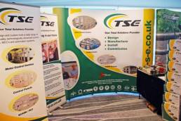 TSE marketing - exhibition stand - display banners trade stand
