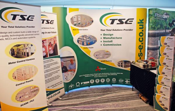 TSE marketing - exhibition stand - display banners trade stand