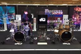graphics and signage for drum retail display