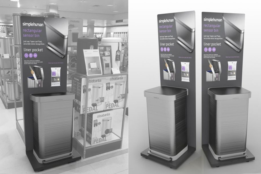 FSDU Premium Free Standing Display Units Splash Display