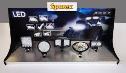 modern CTU for sparex with integral power supply shown as part of a retail display