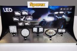 modern CTU for sparex with integral power supply shown as part of a retail display